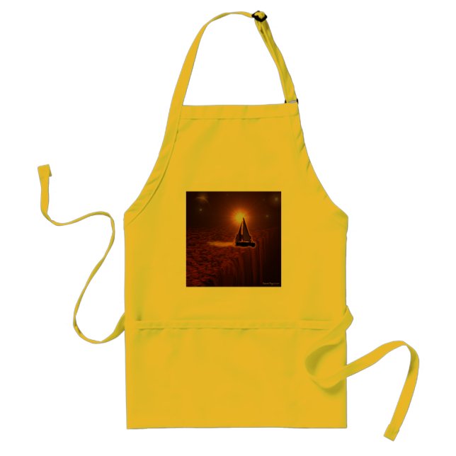 Over The Edge Adult Apron (Front)