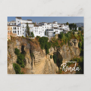 Over the Edge Ronda, Spain Postcard