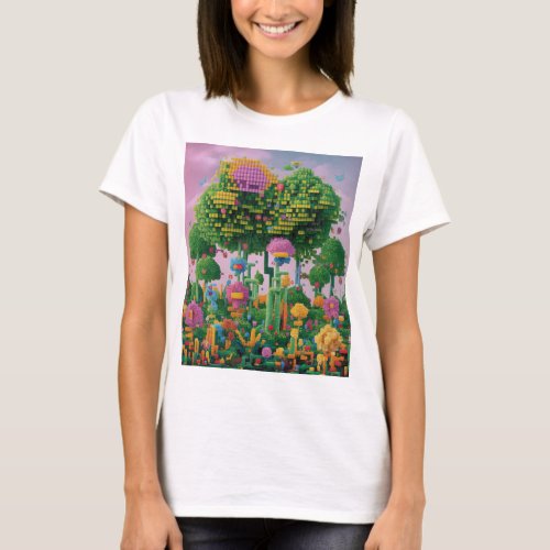 over the garden pixels T_Shirt