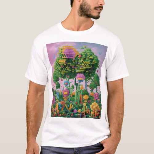 over the garden pixels T_Shirt