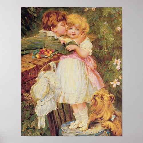 Over the Garden Wall _ Frederick Morgan Poster