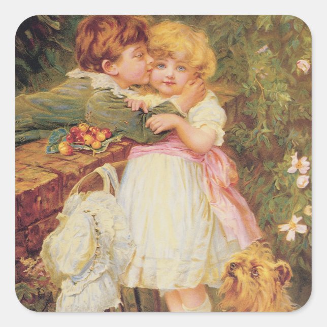 Over the Garden Wall Square Sticker (Front)