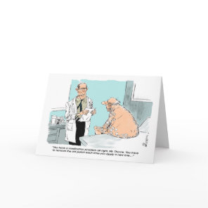 Over the Hill birthday card