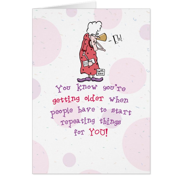 Over The Hill Birthday Card | Zazzle