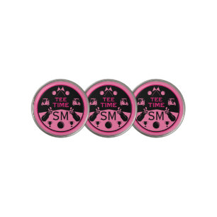 Over The Hill Birthday Golfer Golf Ball Marker