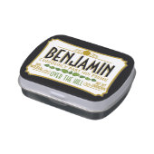 Over the Hill Birthday Party Mints Jelly Belly Candy Tin (Side)