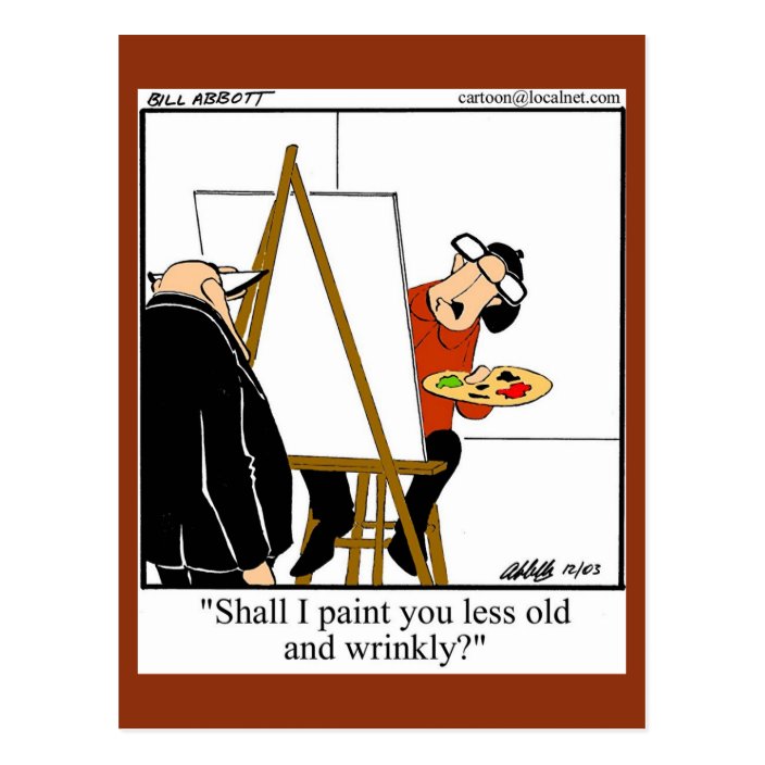 Over The Hill Birthday Postcard | Zazzle.com
