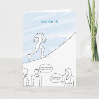 over the hill card
