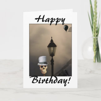 'Over The Hill' Card