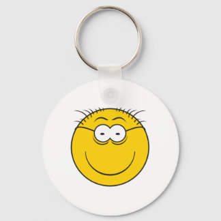Over the Hill Face Keychain
