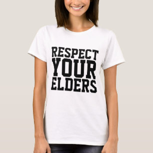 OVER THE HILL Funny BIRTHDAY T-shirts, RESPECT T-Shirt