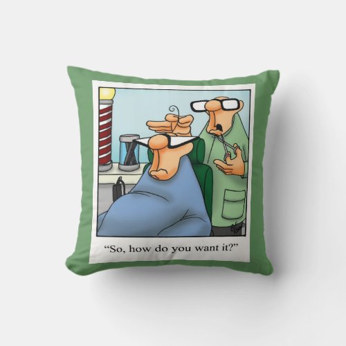 Over The Hill Humor Birthday Pillow