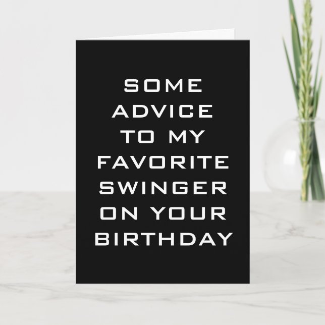 OVER THE HILL HUMOROUS BIRTHDAY CARD (Front)