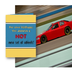 Over the Hill Laughs Birthday Card