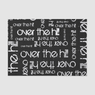 Over the Hill Tissue Paper