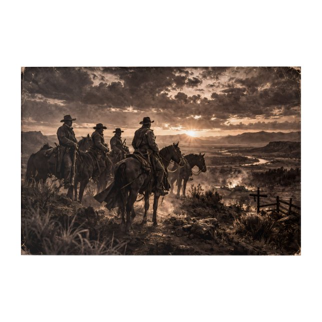 Over the Horizon Acrylic Print (Front)