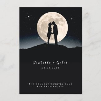Over the Moon and Starry Night Wedding Menu