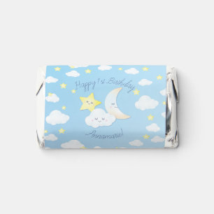 Over the Moon and Stars Birthday Party Hershey's Miniatures