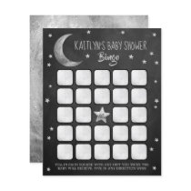 Over The Moon | Baby Shower Bingo