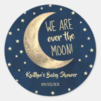 Over the Moon Stickers