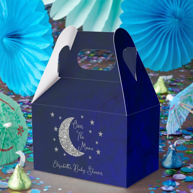 Over The Moon Baby Shower Favor Boxes (Party)