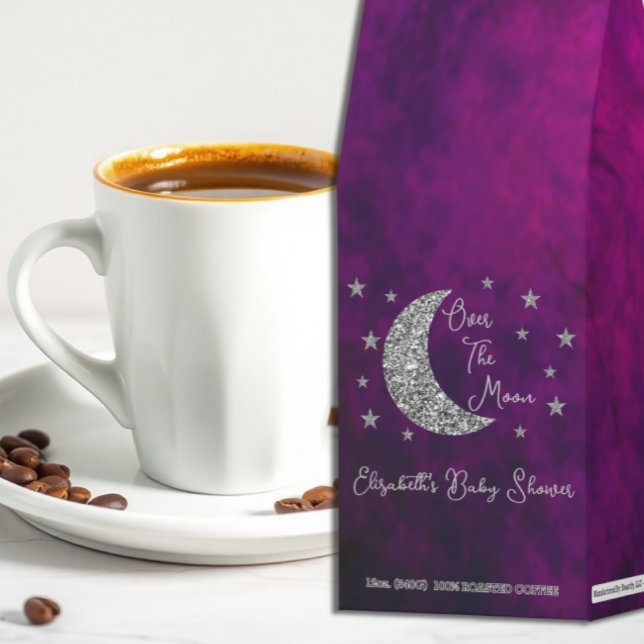 Over The Moon Baby Shower Roasted Coffee (Creator Uploaded)
