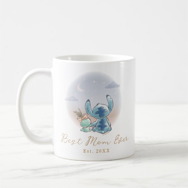 Over the Moon - Best Mom Ever Coffee Mug (Left)