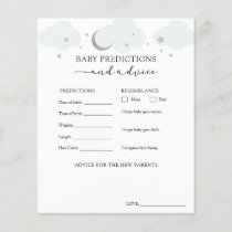 Over the Moon Blue Silver Baby Advice Predictions