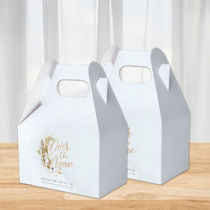 Over the Moon Boho Gold Dust & Clouds Favor Boxes