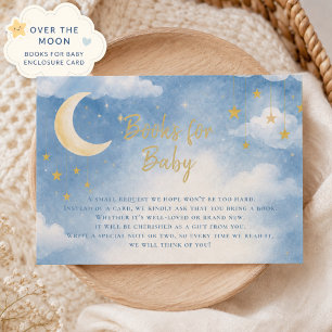 Over the Moon Books for Baby Enclosure Card