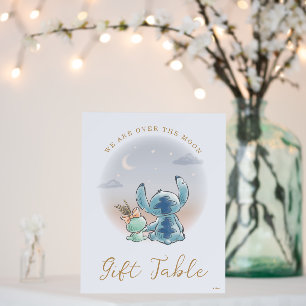 Over the Moon - Boy Baby Shower Gift Table Foam Board