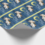 Over the moon cow jump new baby wrapping paper