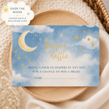 Over the Moon Diaper Raffle