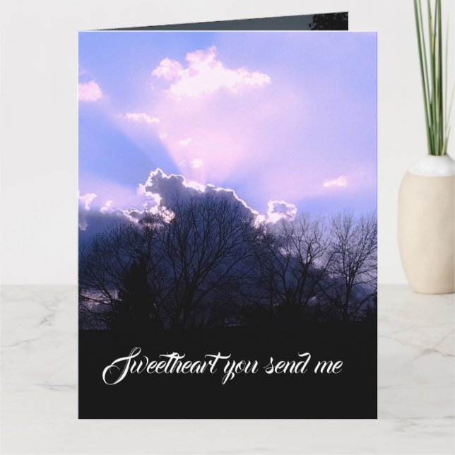 OVER THE MOON FATHERS DAY card (Front)