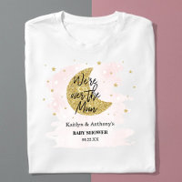 Over The Moon | Girls Baby Shower