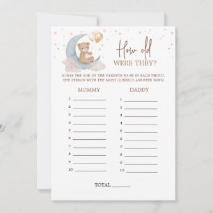 Over the Moon How old were they Game Card