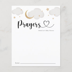Over the Moon Prayers for Mom and Baby Card