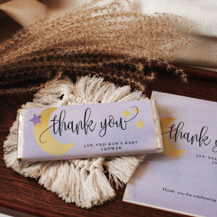 Over the Moon, Purple Candy Bar Paper Wrapper