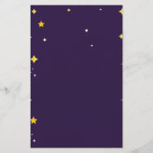 Over the moon theme baby shower over or under game (Back)