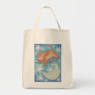 Over the Moon Tote Bag