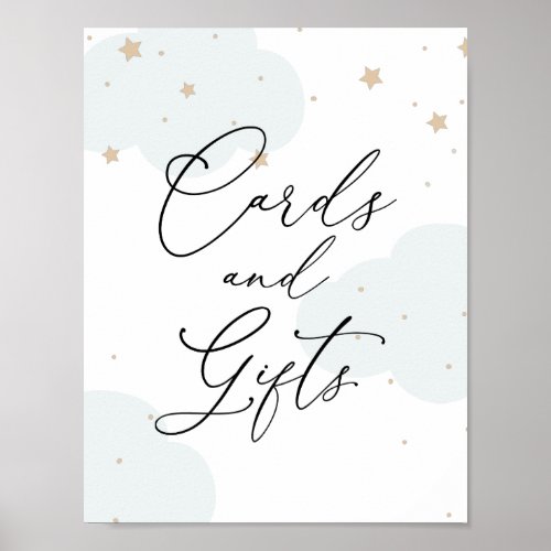 Over the Moon Twinkle Star Cards and Gifts Sign