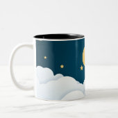 Over the Moon Two-Tone Coffee Mug (Left)