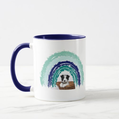 Over The Rainbow Pet Photo Coffee Mug