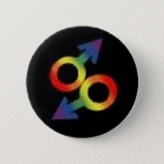 Over The Rainbow Pinback Button