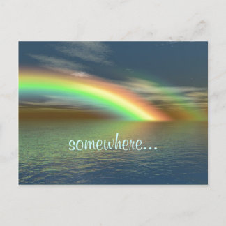 Over the Rainbow Postcard
