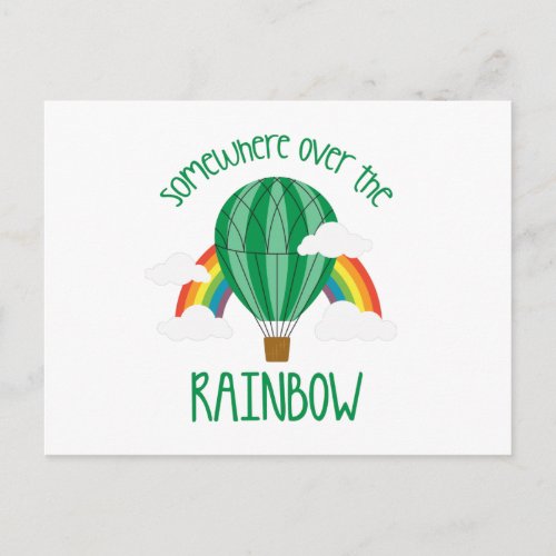 Over The Rainbow Postcard