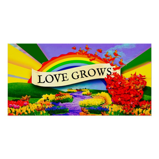 OVER THE RAINBOW POSTER (Front)