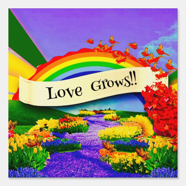 OVER THE RAINBOW SIGN (Front)