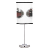 "Over the River and Through the Woods" Table Lamp (Back)