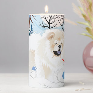 OVER THE RIVER Cream Chow Candle